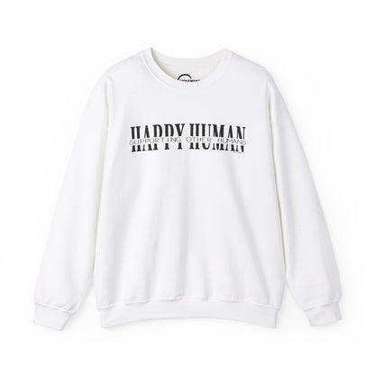 Happy Human Crewneck Sweatshirt