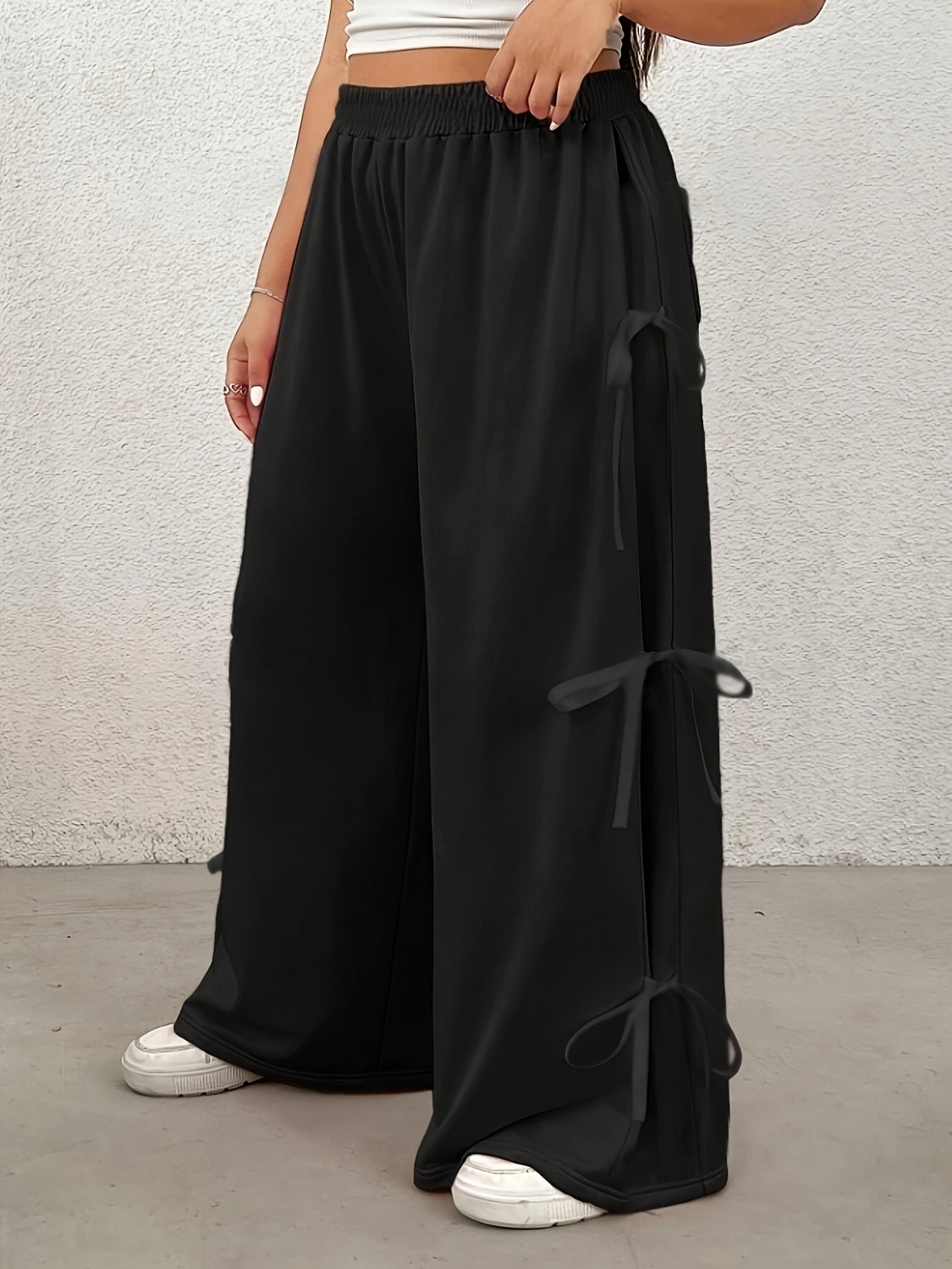 That Girl Bow Pants Plus Size