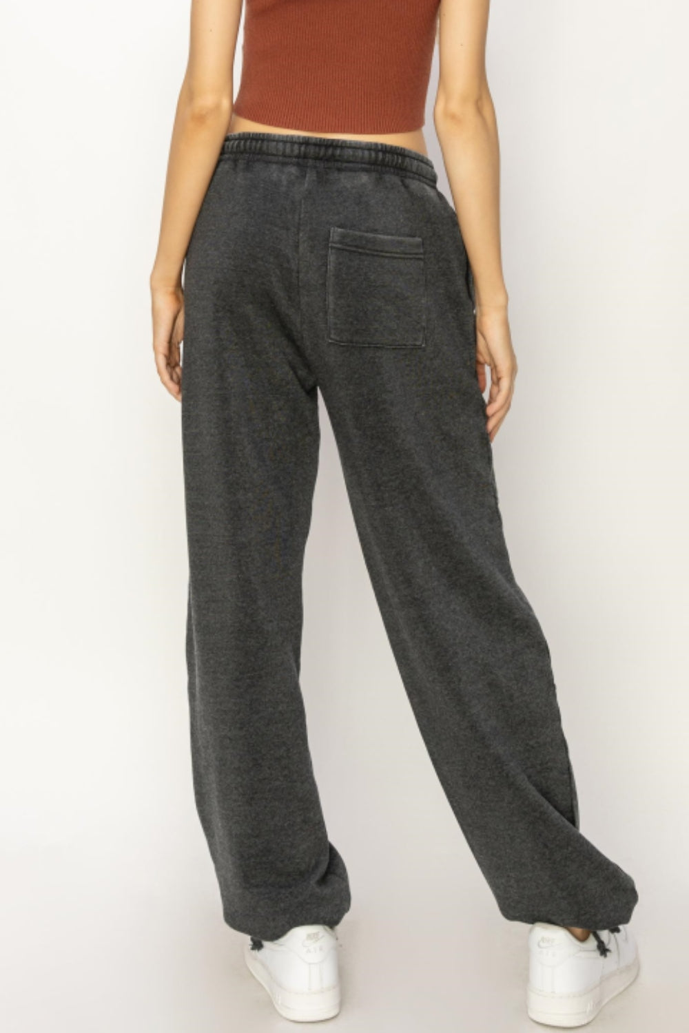 Stitched Drawstring Sweatpants