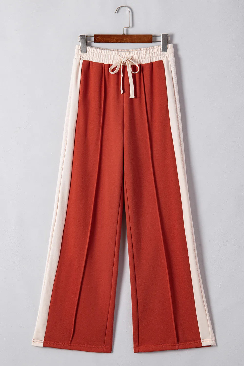Drawstring Wide Leg Pants