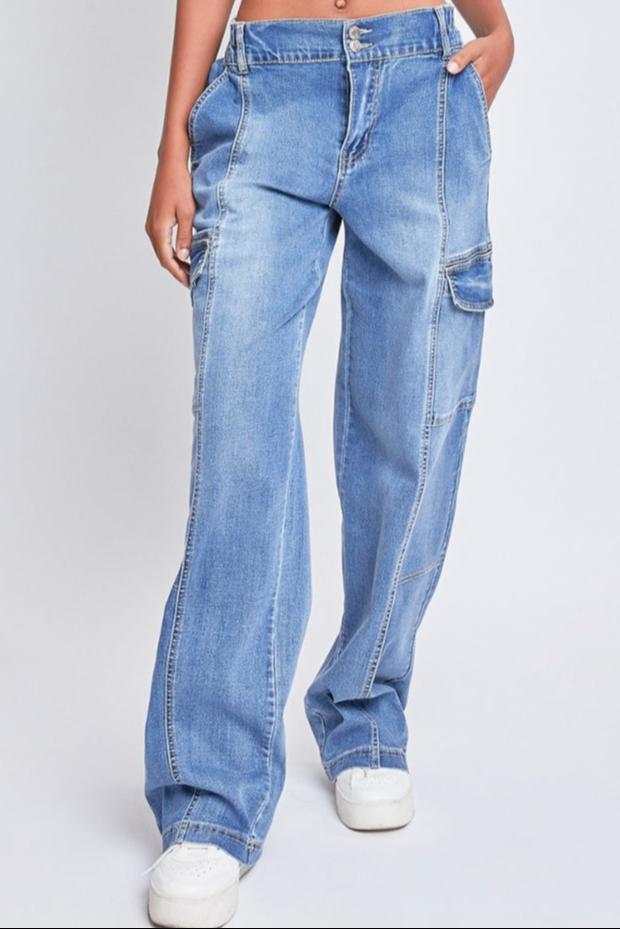 Straight Cargo Jeans