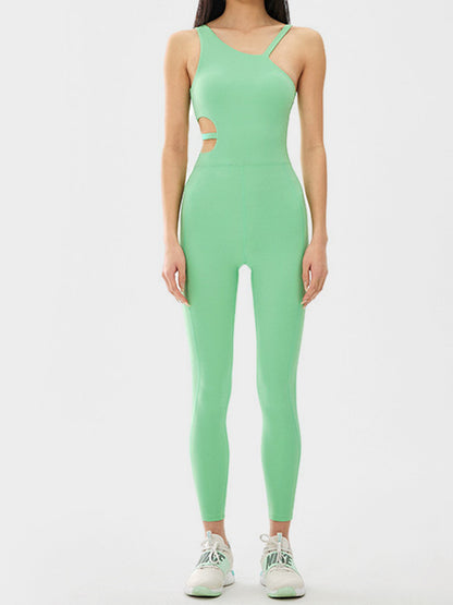 Gym Girly Asymmetrical Jumpsuit