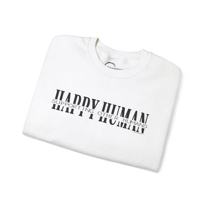 Happy Human Crewneck Sweatshirt