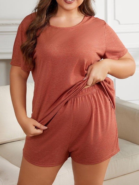 Two-Piece Loungewear Set Plus Size
