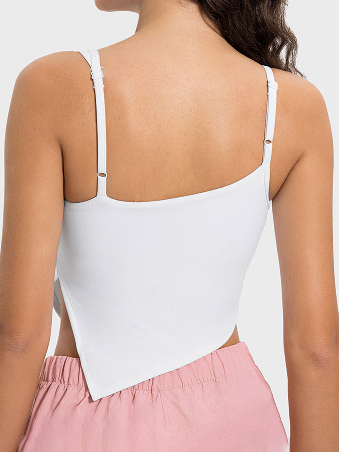 Slit Asymmetrical Active Cami